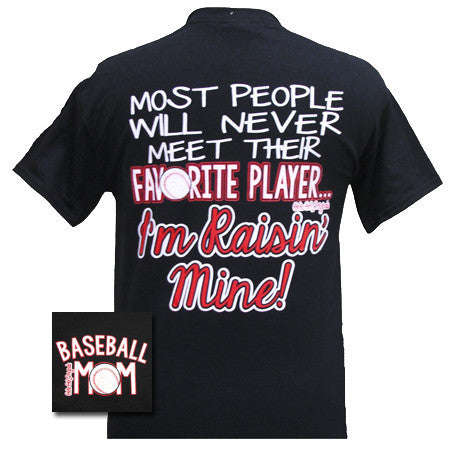 Favorite Player Baseball Black