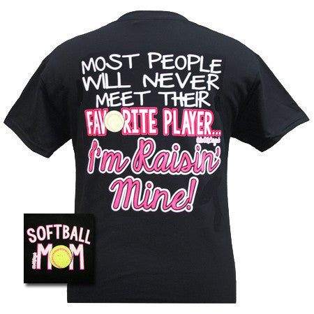 Favorite Player Softball Black