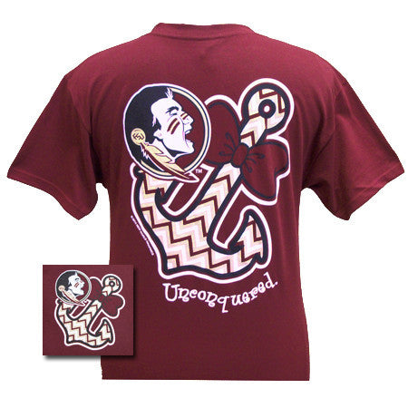 Florida State Bowtie Anchor Garnet