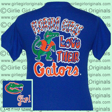 Florida T-Shirt: Florida Gator Girls (Short Sleeve)