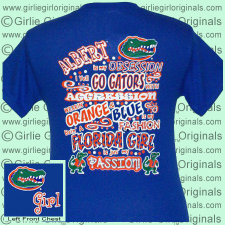 Florida T-Shirt: Florida Gator Obsession (Short Sleeve)