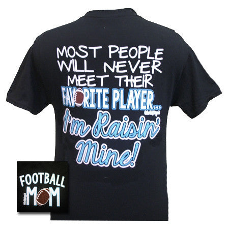 Favorite Player Football - Black (short sleeve)