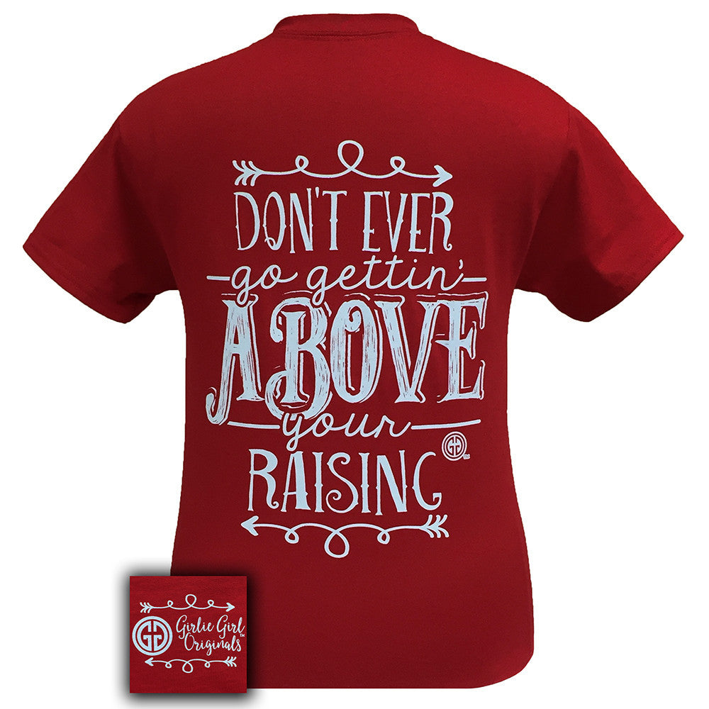 Above Raising Cherry Red Short Sleeve