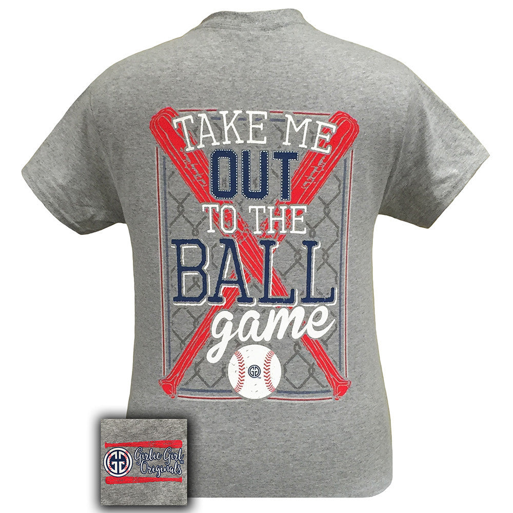 Ballgame Baseball Sports Grey Short Sleeve