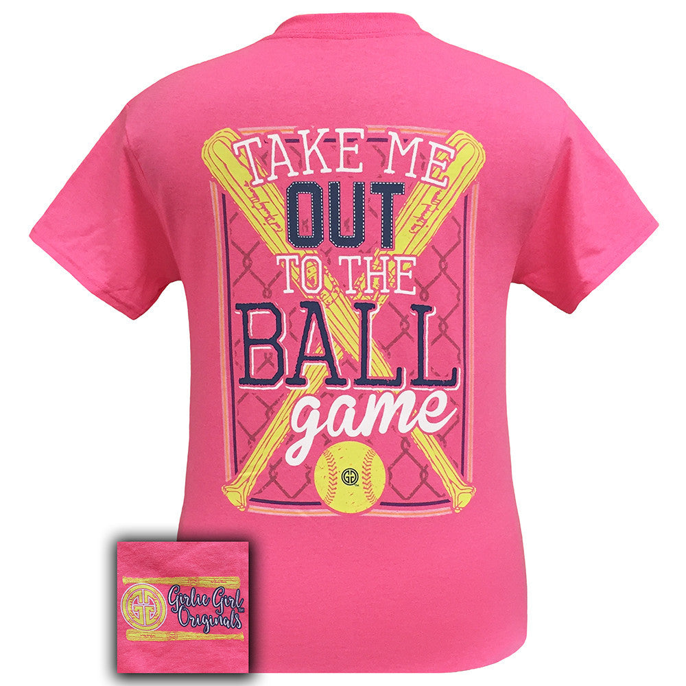 Ballgame Softball Safety Pink