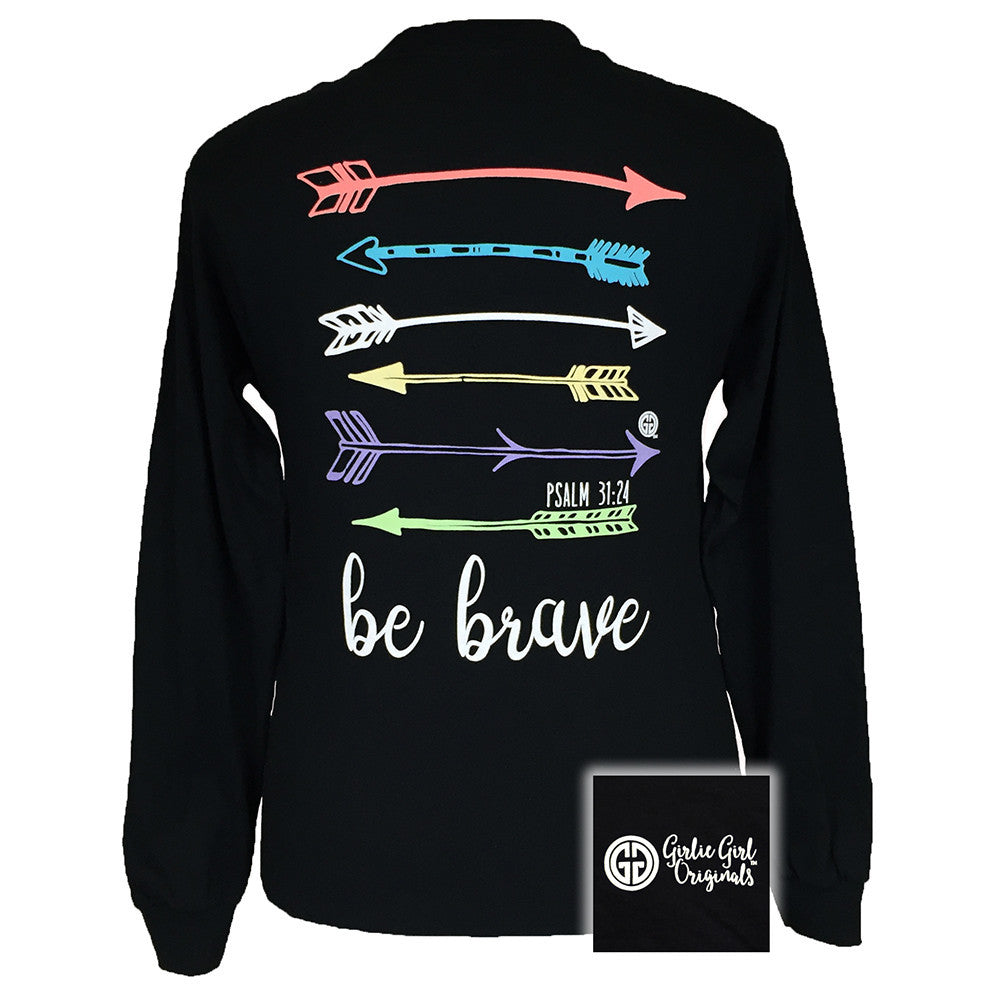 Be Brave Black Long Sleeve