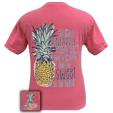Pineapple Comfort Color Watermelon Short Sleeve