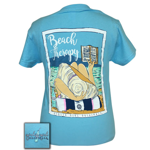 Beach Therapy Sky Blue Short Sleeve