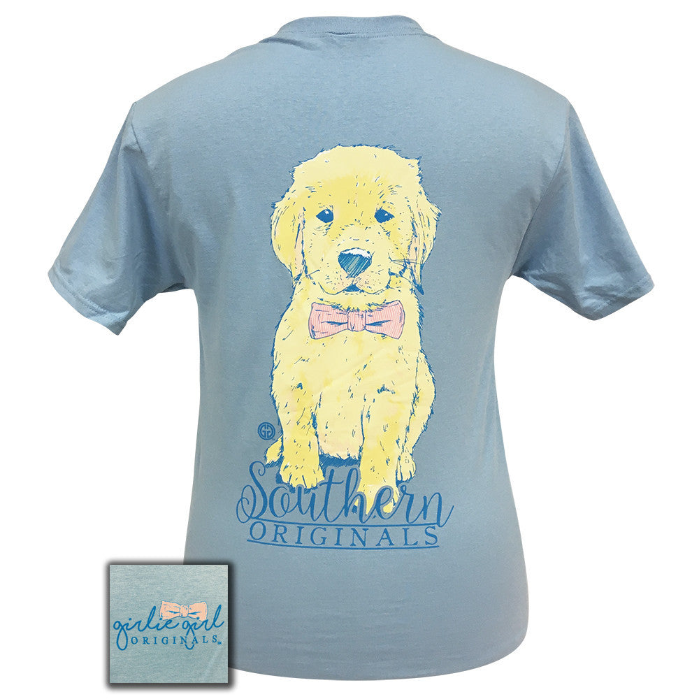 Bowtie Retriever Light Blue Short Sleeve