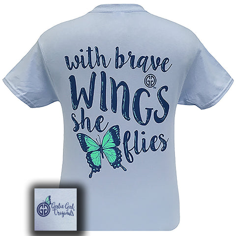 Brave Wings Light Blue Short Sleeve