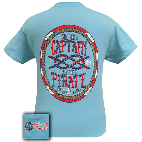 Captain Sky Blue Short Sleeve