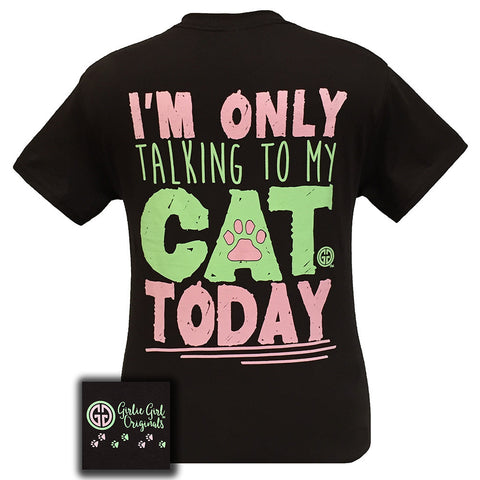 Cat Today Dark Chocolate Short Sleeve