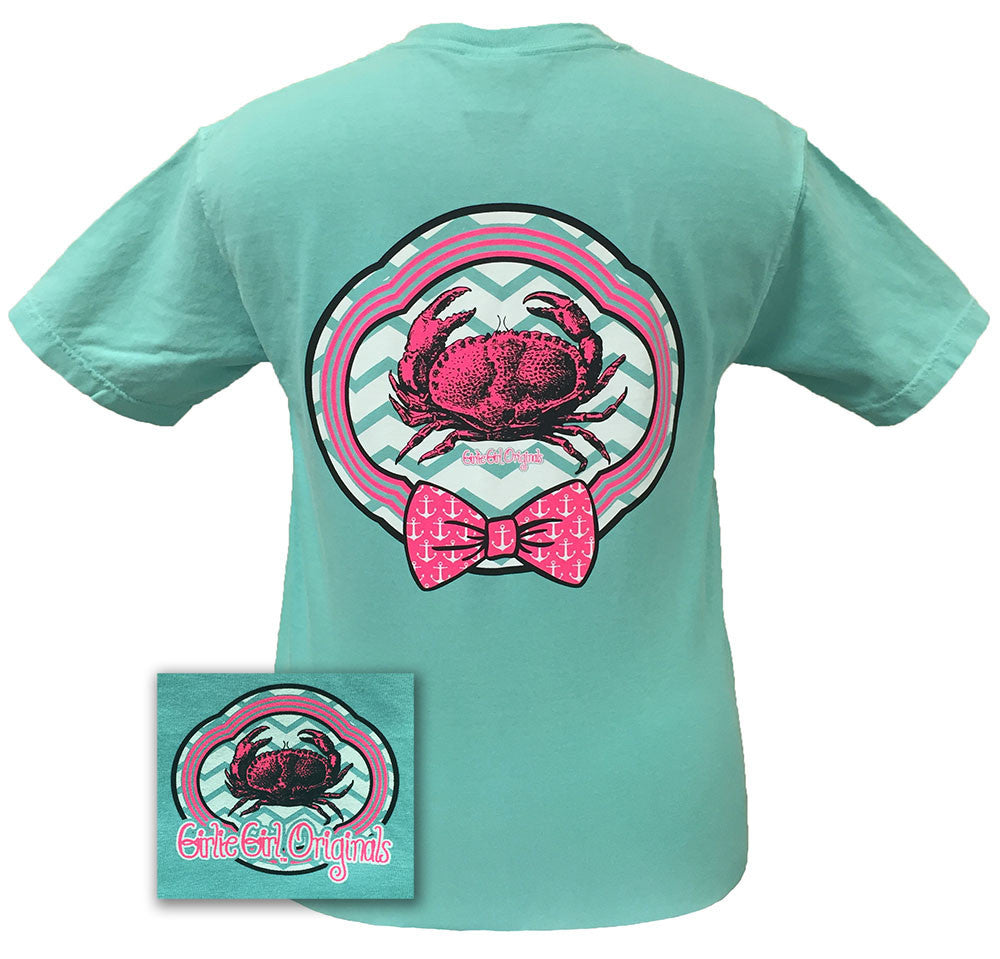 Preppy Crab #2 Comfort Color Chalky Mint