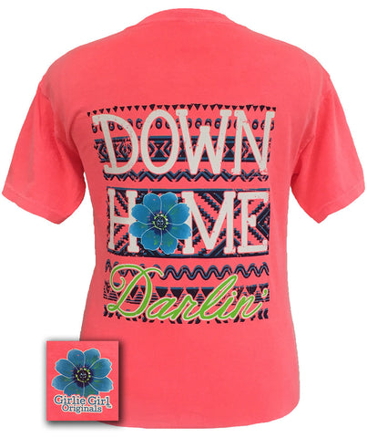 Down Home Darlin' Neon Red Orange Comfort Color