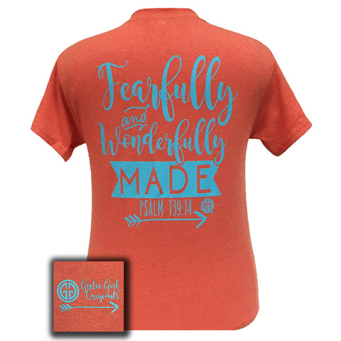 Fearfully and Wonderfully Made Sunset Short Sleeve