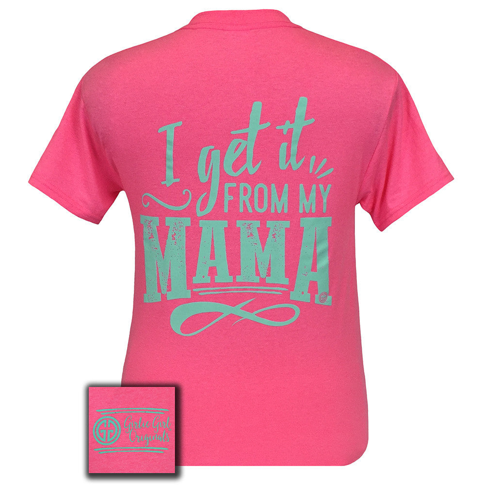 Get It From Mama Safety Pink Short Sleeve