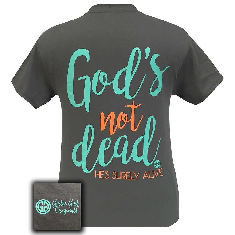 God's Not Dead Charcoal Short Sleeve