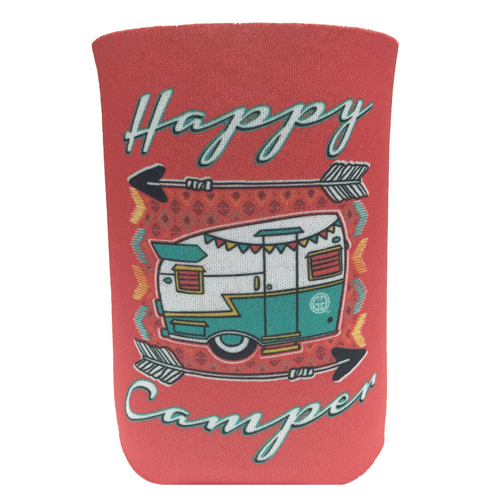 KZ HAPPY CAMPER KOOZIE