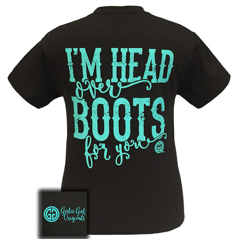 Head Over Boots Dark Chocolate Short Sleeve