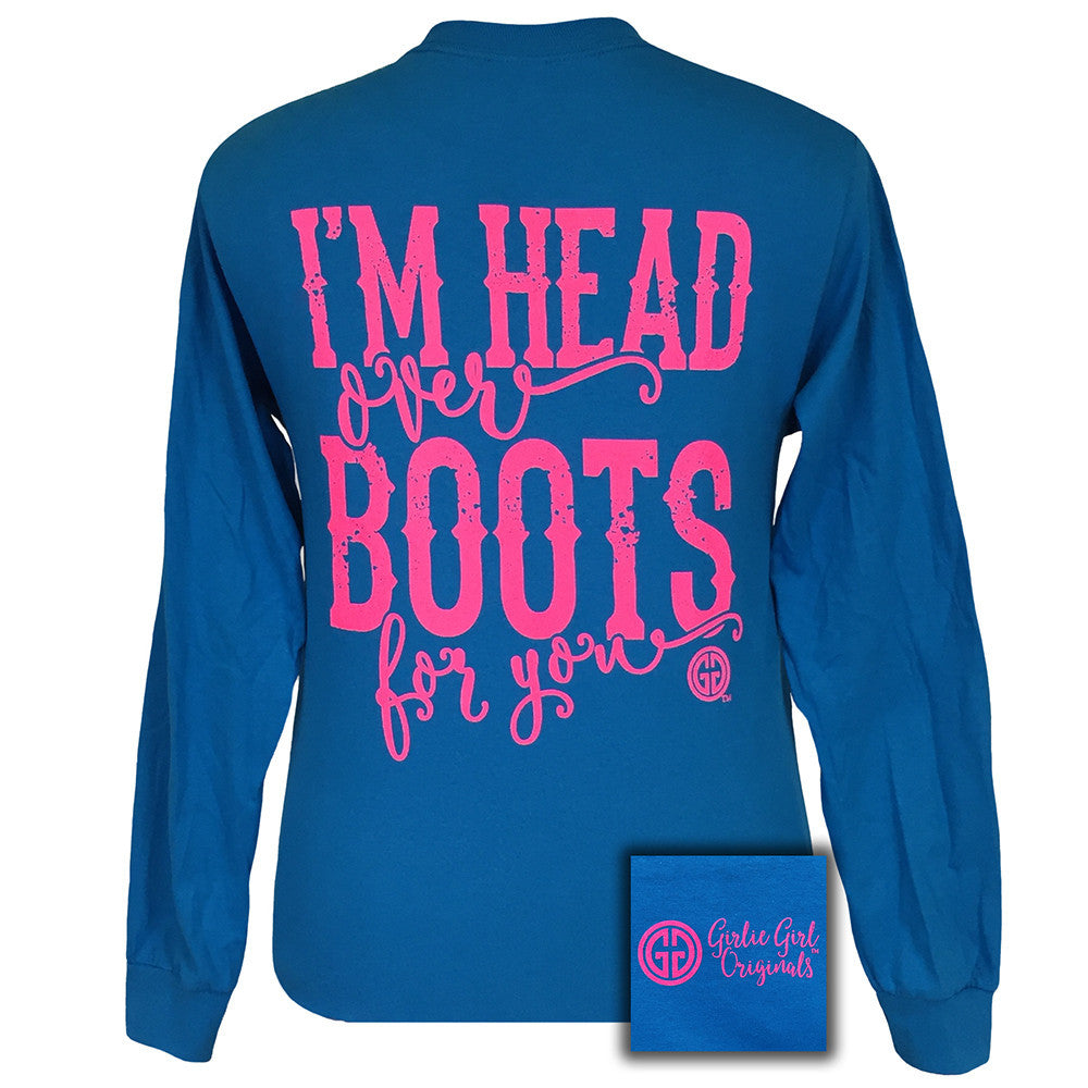 Head Over Boots Sapphire Long Sleeve