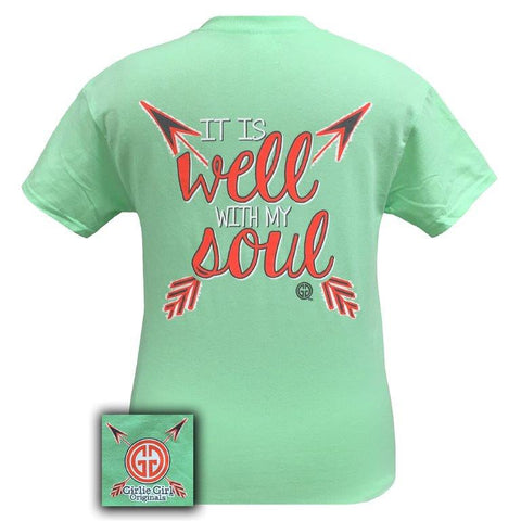 It Is Well Mint Short Sleeve