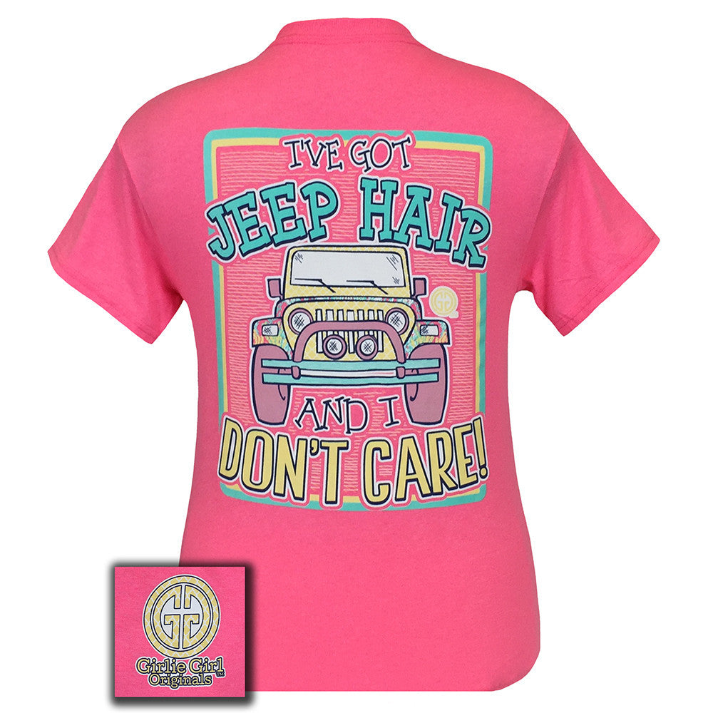 Jeep Hair Safety Pink Short Sleeve