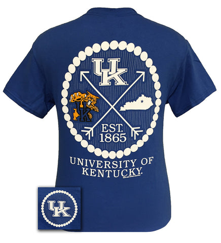 Pearls - Kentucky - Royal short sleeve