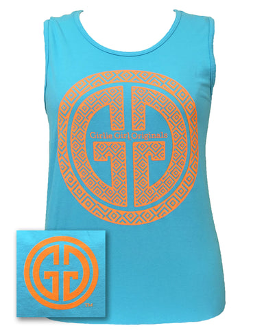 GGO - Logo Tank - Lagoon Blue Comfort Color