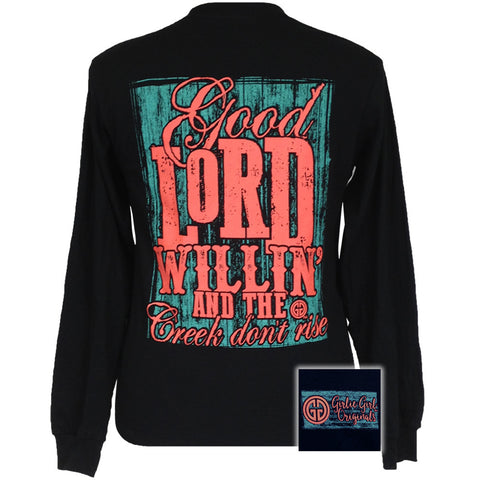 Lord Willin' Black Long Sleeve