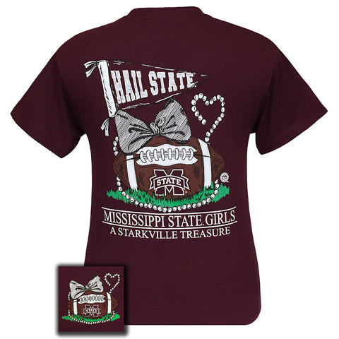 MSU Treasure Maroon Short Sleeve