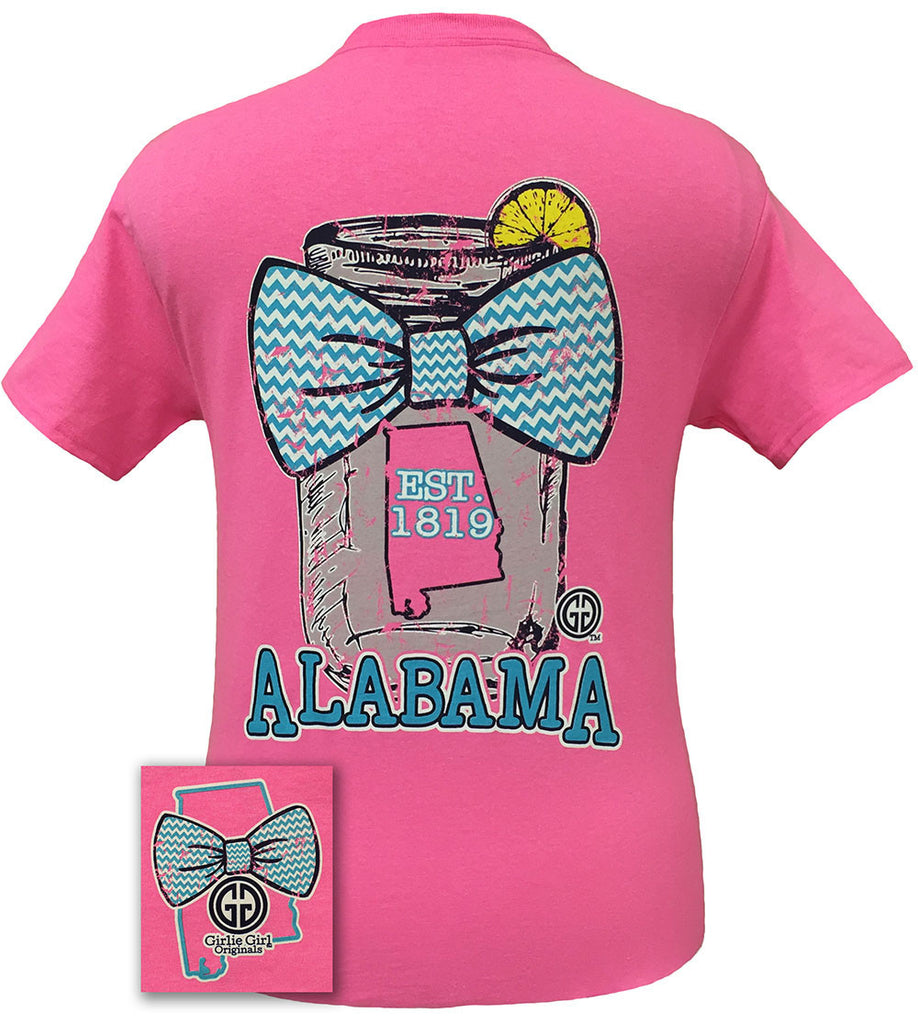 Mason Jar Alabama Safety Pink