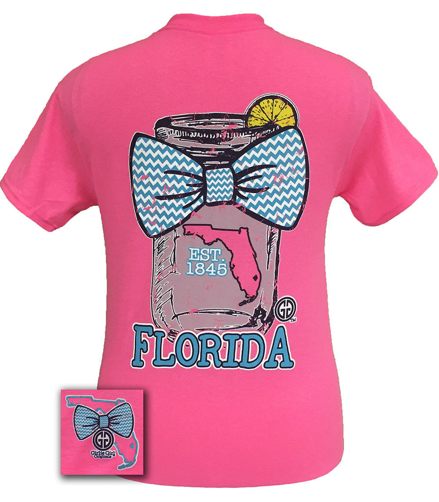 Mason Jar Florida Safety Pink