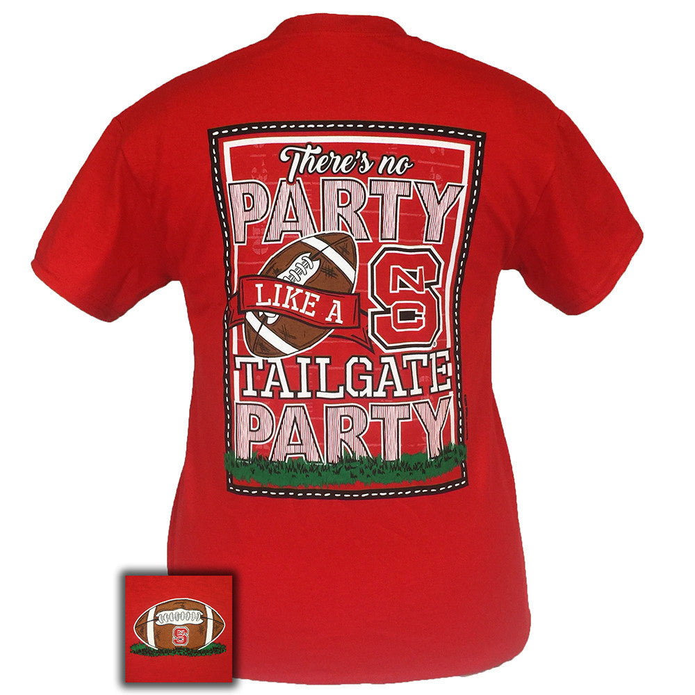 North Carolina Tailgate Red Short Sleeve