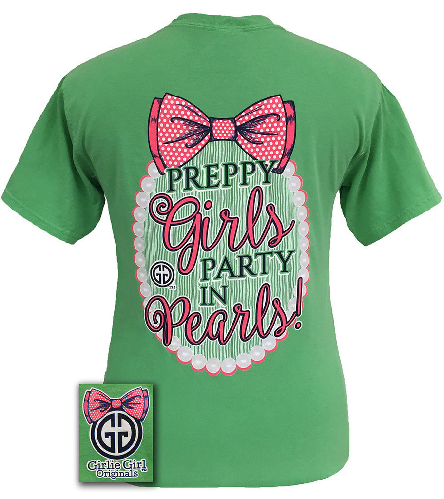 Party Pearls Neon Green Comfort Color