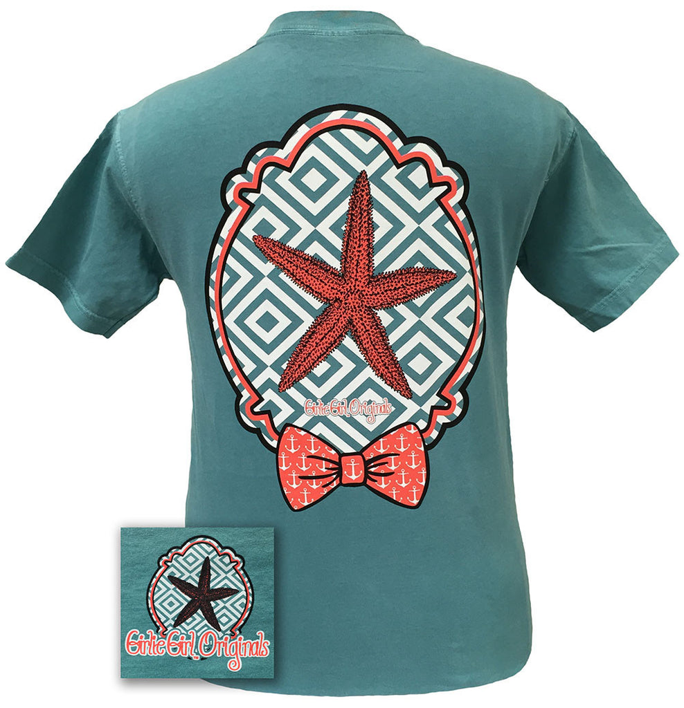 Preppy Starfish Comfort Color Seafoam