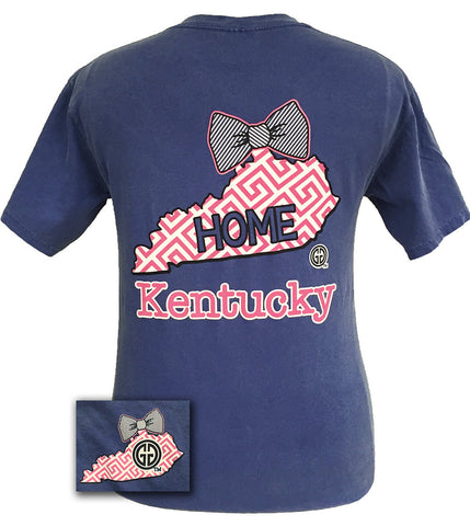 Preppy State Kentucky Neon Blue Comfort Color