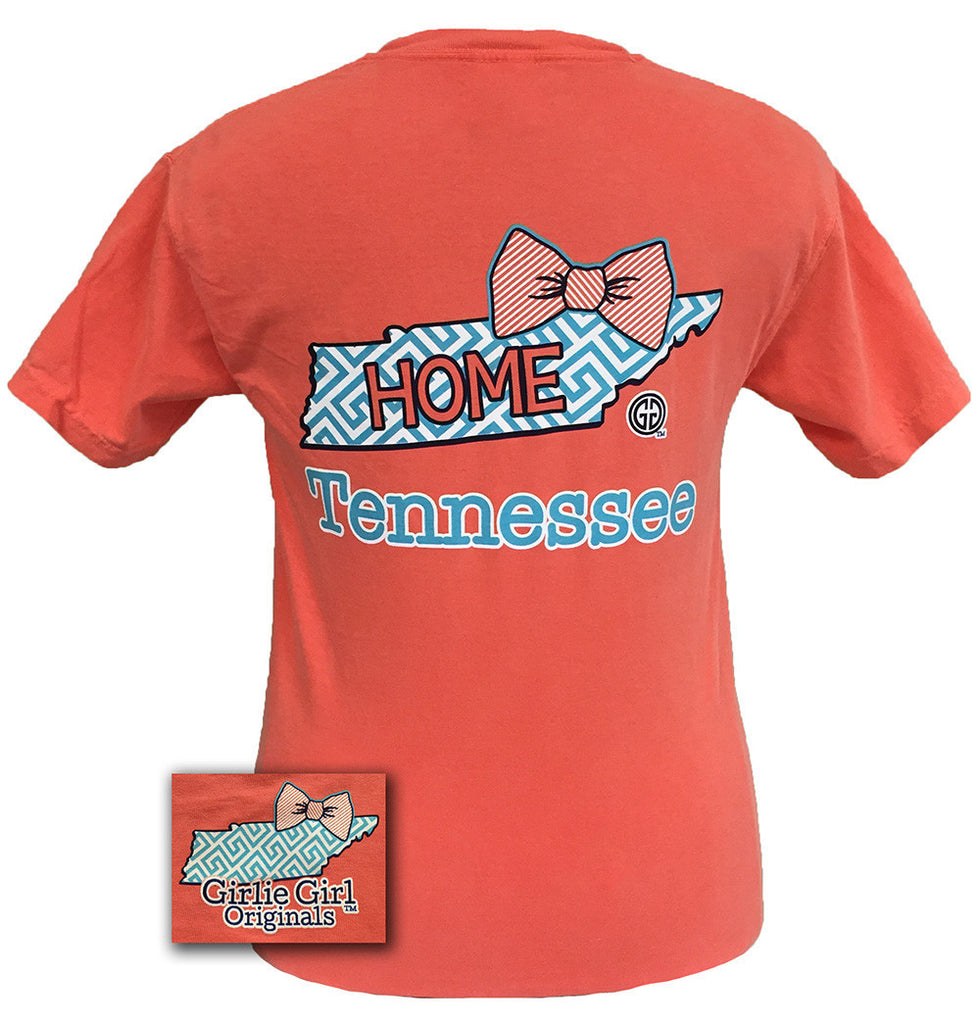 Preppy State Tennessee Bright Salmon Comfort Color