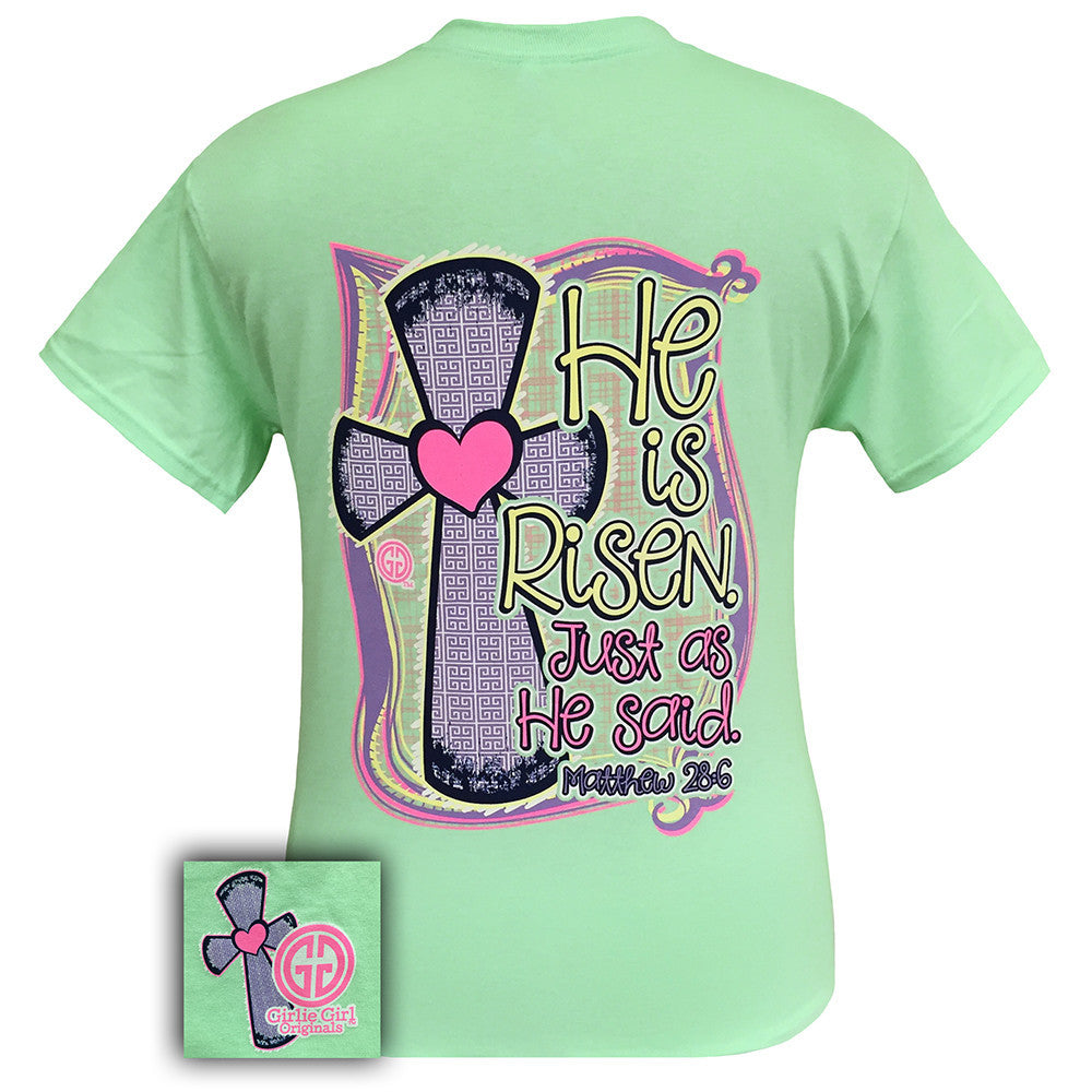 He is Risen Mint Short Sleeve