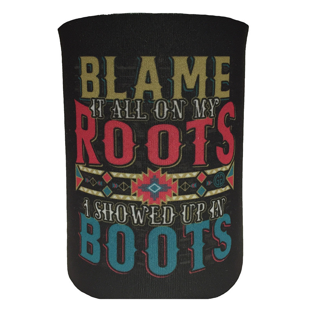 KZ Blame It On My Roots Koozie