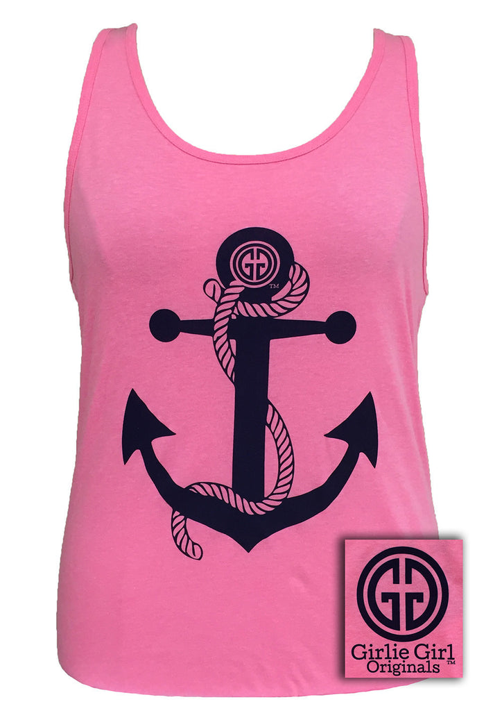 GGO Rope Anchor Tank Neon Pink