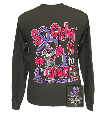 Sockin' It to Cancer (Long Sleeve)