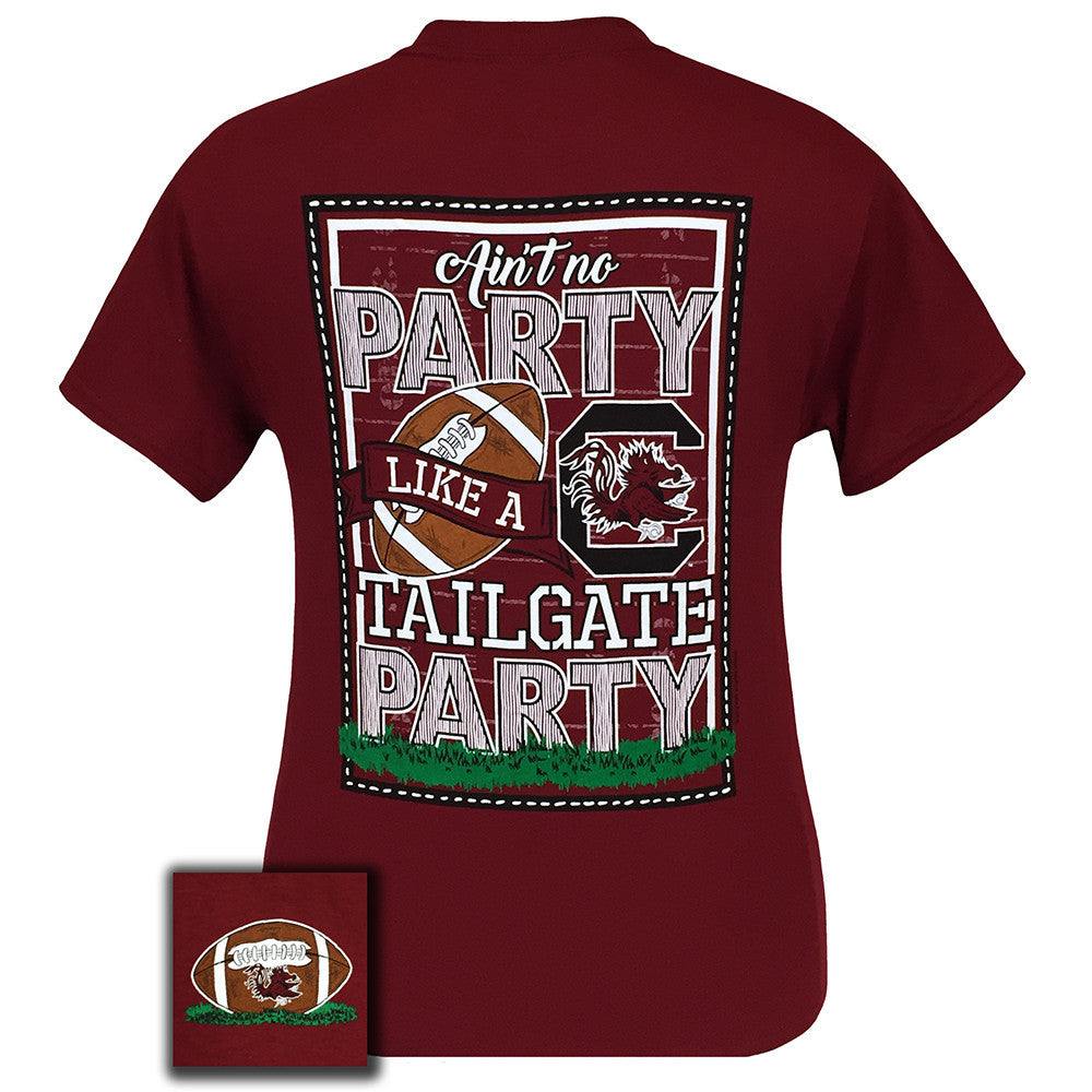 South Carolina Tailgate Garnet Short Sleeve