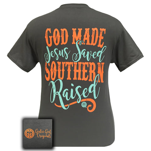 Southern Raised Charcoal Short Sleeve