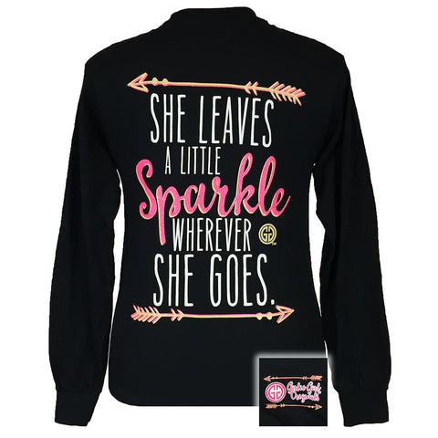 Sparkle Black Long Sleeve