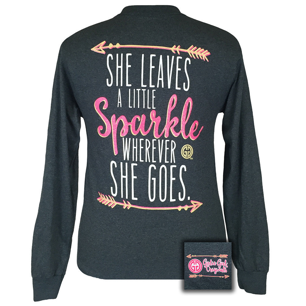 Sparkle Dark Heather Long Sleeve