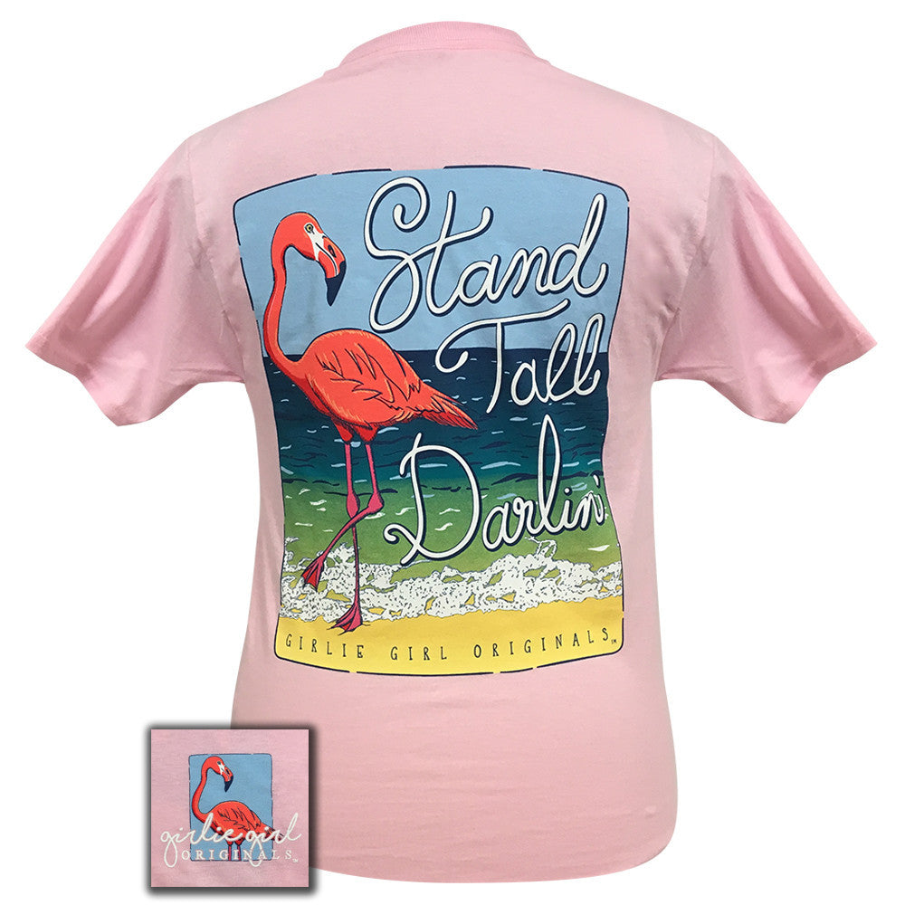 Stand Tall Flamingo Classic Pink Short Sleeve