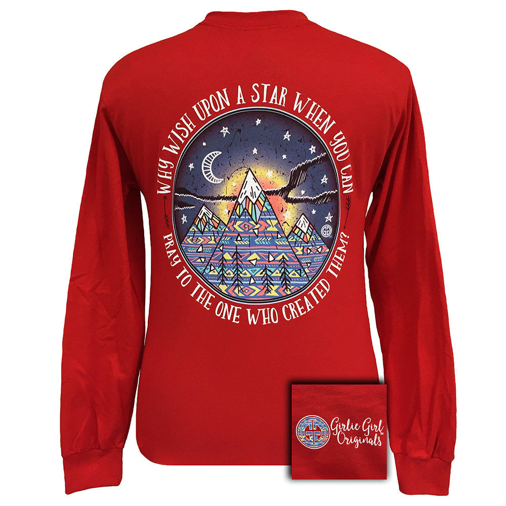 Stars Red Long Sleeve