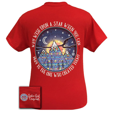 Stars Red Short Sleeve
