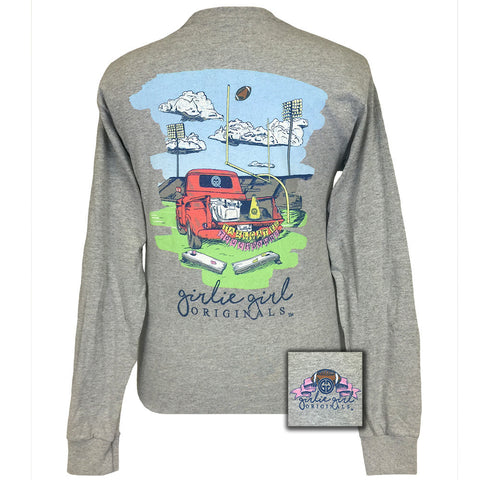 Tailgates and Touchdowns Sports Grey Long Sleeve