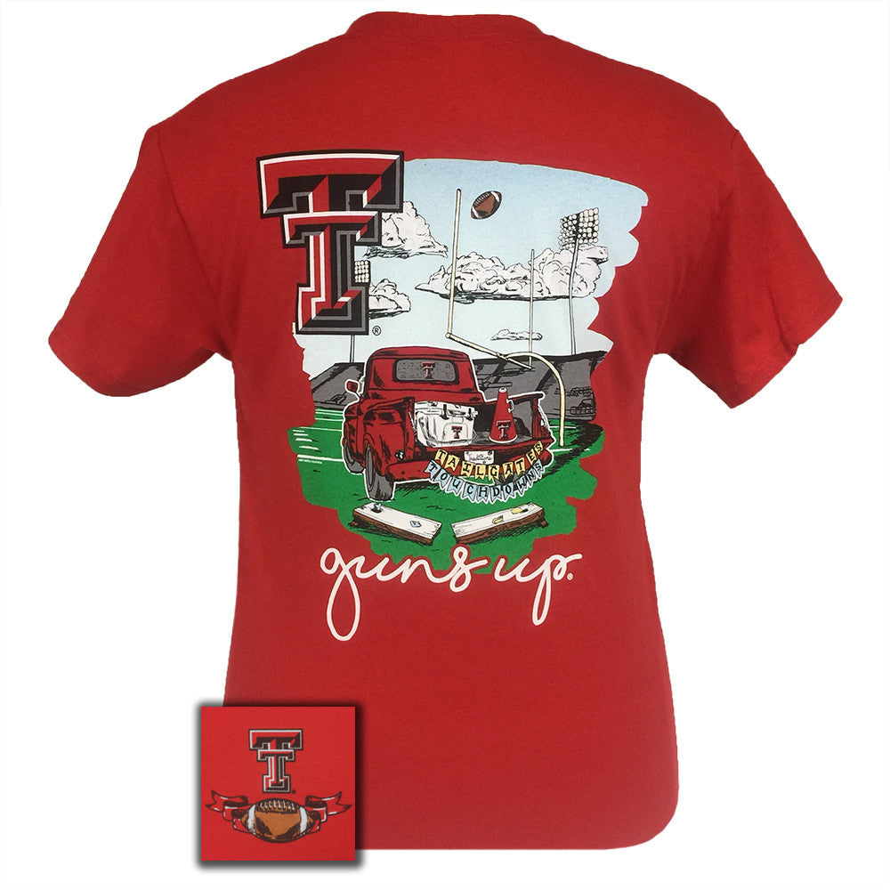 Tailgates and Touchdowns Texas Tech Red Short Sleeve